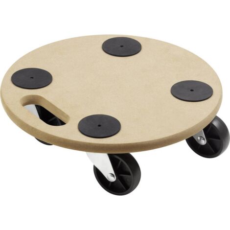 Meister Platine carrello con ruote naturale 35 cm
