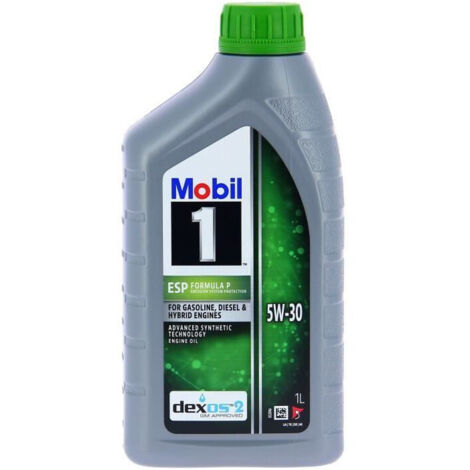 Bidone olio motore - MOBIL1 - 5W30 ESP Formula P - 1 L - 4 stagioni
