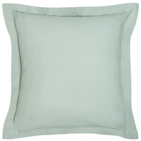 Taie d'oreiller TODAY Essential - 63 x 63+5 cm - 100% Coton uni - Celadon