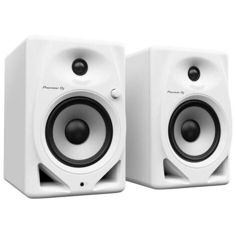Coppia di monitor da studio Pioneer DJ DM-50D-W - Bass Reflex - 2x25W - Modalità DJ o Produzione - Bianco
