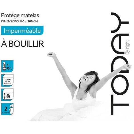 Protege Matelas 160x200cm Imperméable Today A Bouillir (1/3)