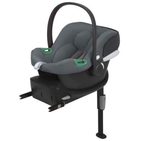 Seggiolino auto Aton B2 I-Size - Base One inclusa - Gruppo 0+ - Grigio acciaio (1/5)