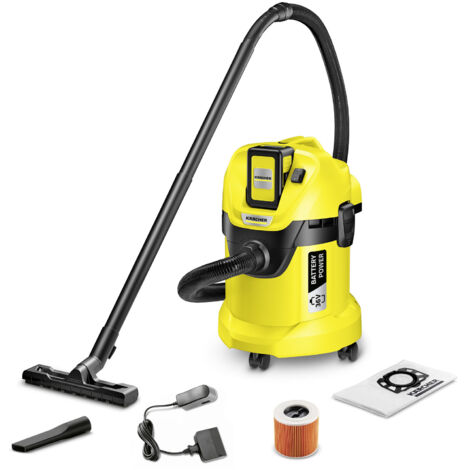 KARCHER Bidone aspiratutto a batteria WD 3 Battery Set