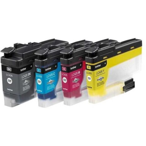 Pack de 4 cartouches dencre LC426VAL - BROTHER - Noir, Cyan, Magenta, Jaune - MFC-J4335DWXL, MFC-J4340DW, MFC-J4535dw etc