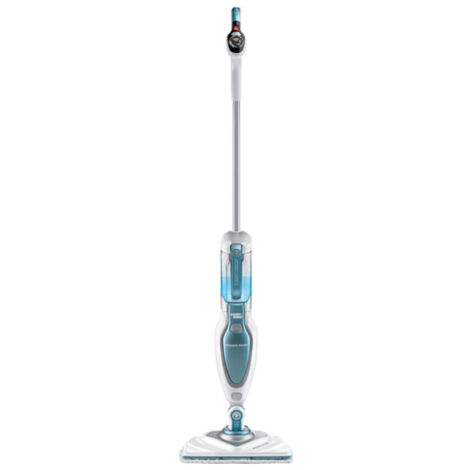 BLACK & DECKER FSM1630-QS - Balai vapeur Tete delta - 1600 W - 4 accessoires - Blanc / Bleu