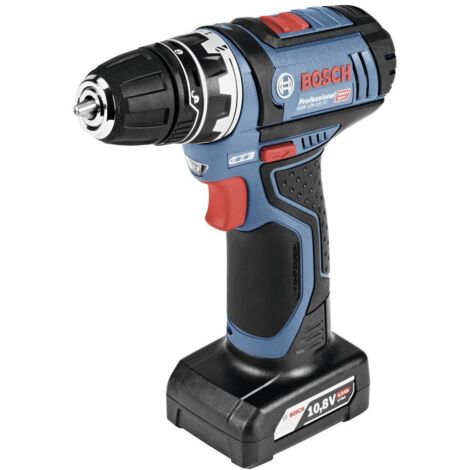 Trapano Avvitatore BOSCH PROFESSIONAL Flexiclic GSR 12V-15 FC + 2 batterie 2,0Ah + GAL 1230 CC