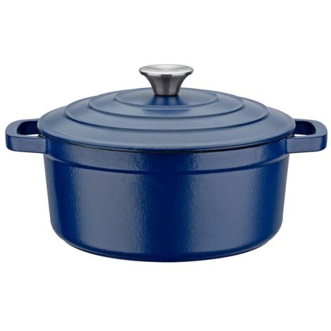 GSW - Blue Magic - Pentola - Ø 24 cm - Ghisa d'acciaio - Blu - Tutti i piani cottura inclusa l'induzione (1/2)