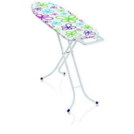 LEIFHEIT 72577 Table a repasser Classic M Basic, planche a repasser 120x38 cm, reglable en hauteur avec repose fer fixe (1/5)
