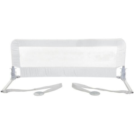 DREAMBABY Barriere de lit Extra large PHoeNIX - Pliable et portable - L 110 x L 45,5 cm - Blanche (1/5)