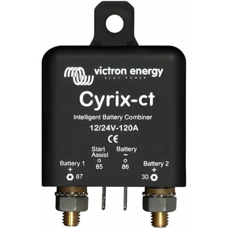 VICTRON Cyrix Accoppiatore combinatore di batterie 12/24V 120A