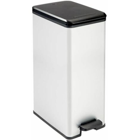 Bidone DURABIN® 40L rettangolare bianco | DMR