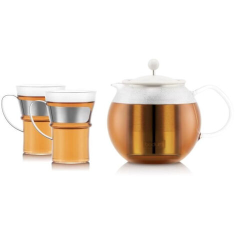 Caffettiera a Stantuffo Bodum Trasparente Acciaio 1 L 0,35 L (8 Unità)