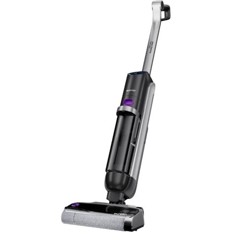 Eureka RapidWash NEW630 Aspiradora Friegasuelos Sin Cable en Seco y Húmedo, Posición Plana de 170°, Secado con Aire Caliente a 60 °C, 21.600 Pa, 38 Minutos de Autonomía, Autolimpieza y Función Antienr