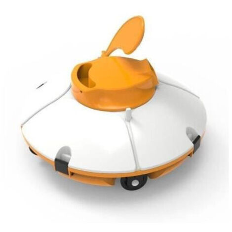BESTWAY Robot aspirapiscina Frisbee - Per piscina a fondo piatto - 5 x 3 m