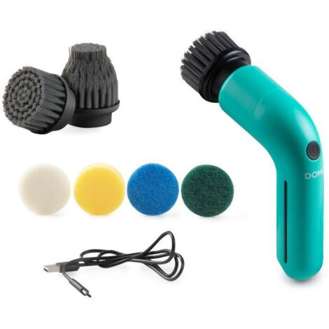 Spazzola rotante ricaricabile senza filo - DOMO - DO248SB - 3,7 V - 60 min - 2 velocità - Blu (1/5)