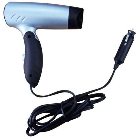 Asciugacapelli - INCASA - 12V - Compatto - 180W - Funzione caldo e freddo