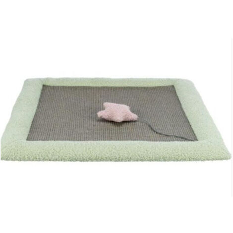 Junior materassino graffiatoio - TRIXIE - 47 x 47 cm - Grigio / Menta