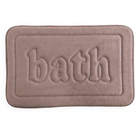 Tappetino da bagno in memory foam - TODAY - UTILITY - 40 x 60 cm - Rosa (1/5)