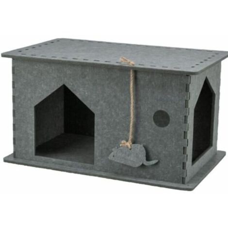 Rifugio - TRIXIE - Lene - Feltro - 54 x 30 x 35 cm - Grigio