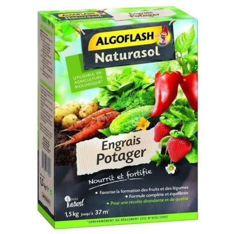 ALGOFLASH NATURASOL Engrais Potager - 1,5 kg (1/2)