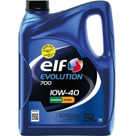 Olio per Motore Auto Elf Evolution 700 10W40 5 L