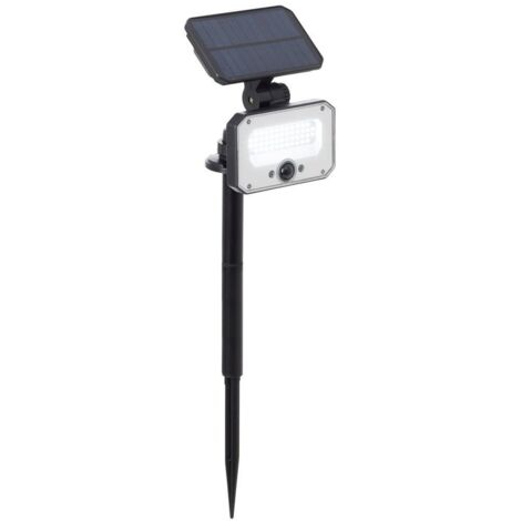 Brilliant G40426/06 Joplin Lampada solare per giardino con rilevatore di movimento Modulo LED 7 W