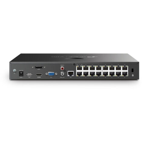 Registratore Video di Rete TP-Link VIGI a 16 Canali PoE+ con Supporto NVR2016H-16MP, Soluzione di Sorveglianza IP Professionale