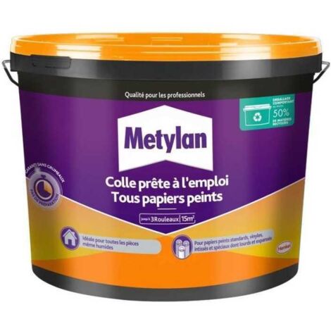 Colla pronta all’uso METYLAN Secchio 2,25 kg Adesione elevata