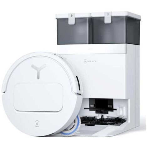 Aspirapolvere robot lavapavimenti ECOVACS DEEBOT T50 OMNI Gen2 15.000 Pa Bianco