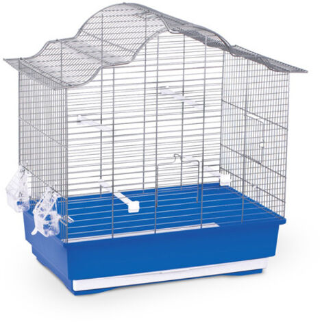 KERBL Cage a oiseaux Gabbia Sophia - 57x36x56cm - Bleu foncé