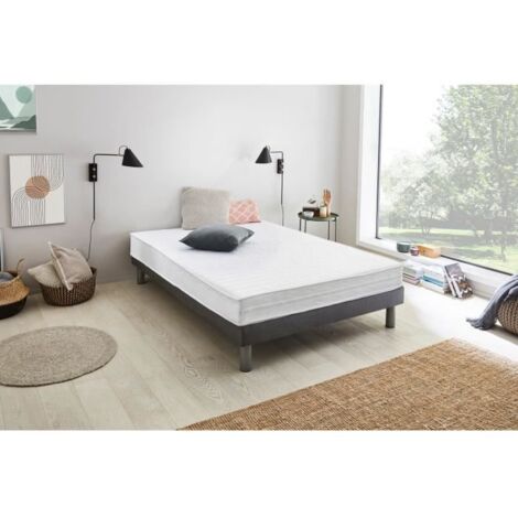 DORMIPUR Matelas 140x190 - Memoire de forme - 25 kg/m3 - Equilibre (1/5)