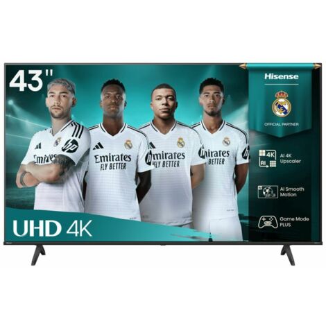 Hisense 43A6Q TV 109,2 cm (43 pollici) 4K Ultra HD Smart TV Wi-Fi Nero 300 cd/m2 (1/4)