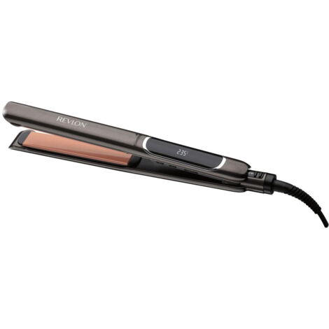Revlon Piastra per Capelli RVST2175E 125mm Ceramica in Rame Display LCD