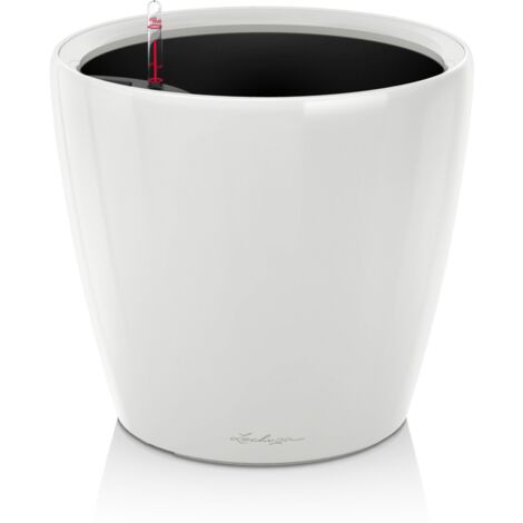 LECHUZA CLASSICO Premium LS 35 bianco lucido 16060