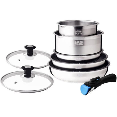 Batteria da Cucina Arthur Martin 8 Pezzi (1/3)