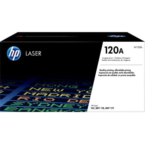 HP 120A W1120A, Tambour dimagerie laser authentique pour imprimantes HP Laser 150 et imprimantes multifonctions HP Laser 178/179 (1/5)