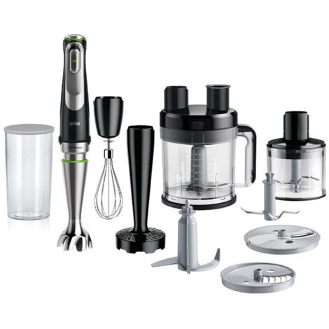 Braun Handblender Multiquick (MQ9187XLI) 1 200W Braun200W Braun 200W black Schwarz