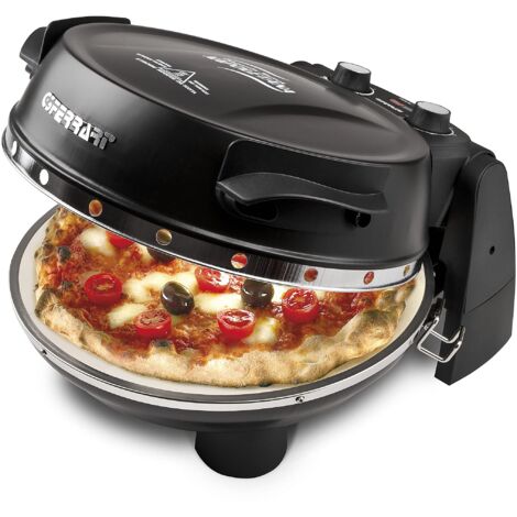 Forno per Pizza G3 Ferrari G1003210 Plus Evo Nero con Due Pietre Refrattarie, 1200W, Pizza Express Delizia (1/10)