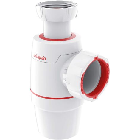 Siphon Wirquin Néo de lavabo, avec joints bi-injectés, sortie Ø40mm - Wirquin - 30722154 (1/4)
