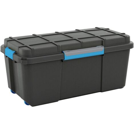 KIS  SCUBA BOX 80 L, Rangement, Noir, 78 x 39,5 x 35 cm