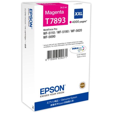 Cartuccia Epson magenta durabrite ultra serie T789 XXL [C13T789340]