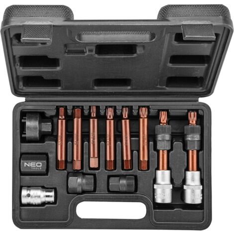 Kit di rimozione alternatore NEO TOOLS - 13 pezzi - Bosch e Magneti Marelli (1/2)