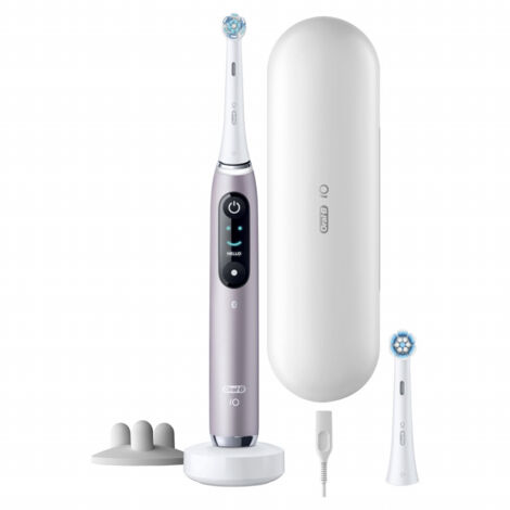 Braun Oral-B iO iO9S Spazzolino Elettrico Rosa Quarzo (1/4)
