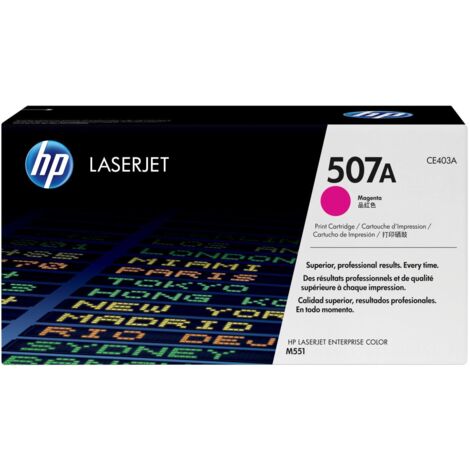 HP 507A Magenta Original LaserJet Toner Cartridge cartuccia toner 1 pz (1/4)