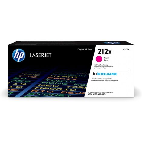 Cartuccia Toner Originale HP 212X ad Alta Resa Magenta per Stampanti LaserJet (1/5)