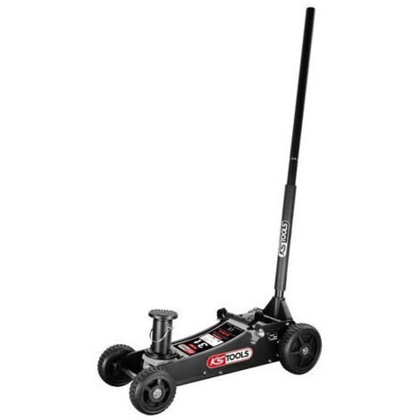 Cric idraulico - KS TOOLS - 161.0362F - Cric fuoristrada - Attrezzi meccanici auto 3t - Nero