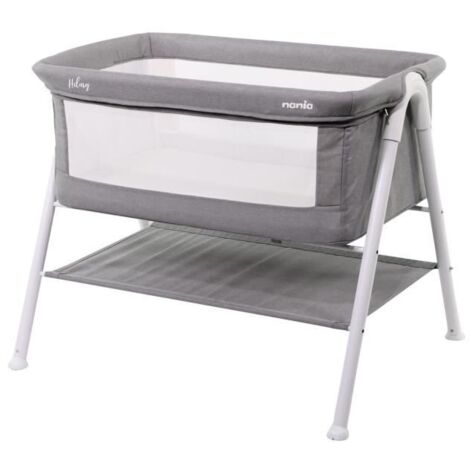 Culla per bebé Nania HILLARY con materasso da 3 cm Grigio (1/5)