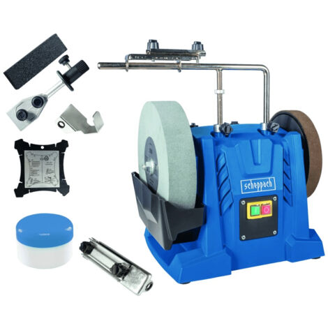 Affilatrice ad acqua - SCHEPPACH - Tiger 7000S - Moletta 250 mm - Motore 200 W - Pacchetto accessori