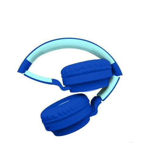 Cuffie pieghevoli Bluetooth e cablate con design 3D dell'universo di Stitch e limitazione del volume (1/4)