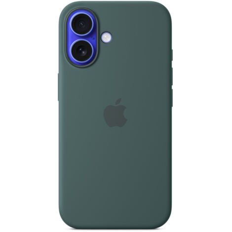 Apple iPhone 16 Silicone Case MagSafe Lake Green MYY83ZM/A (1/5)
